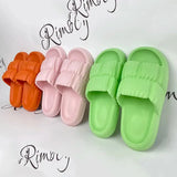 Women's Soft Sole Cloud Slippers Summer Beach Thick Platform Slipper Sandals Women Korean Eva Slippers for Home Flip Flops