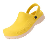 New Professional Working Clogs Shoes Men Anti-Slip Simple Mule Clogs Men's Garden Shoes kitchen Clog