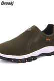 Men Walking Comfortable Non-Slip Shoes Casual Shoes Loafers Sneakers for Men Outdoors Breathable Shoes Male