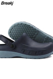 Chef Shoes for Men Sport Sandals Flat Non-slip Clogs Slippers Platform Beach Casual Man Shoes Plus Size Women
