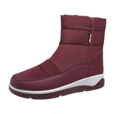 Thicken Warm Waterproof Snow Boots Women 2022 Winter Long Plush Platform Ankle Boots Woman Non Slip Cotton Padded