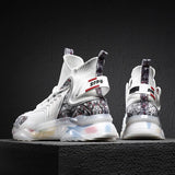 Men Sneakers 2023 Breathable Non-Slip Popcorn Men Platform Casual Sneakers Male Outdoor Tennis Fashion Sport