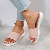 Women Sewing Slippers Casual Sandals Shoes for Women Summer New Platform Fashion Comfort Beach Slippers Sandalias Plus