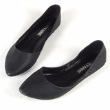 European and American style Snake Texture Plus size Pointed toe Women Single Casual Flats Dancing