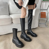 womens Boots Autumn New Fashion Short Boots Handsome But Knee Boots Three Length Options Woman
