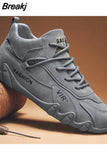 for Men Casual Sneaker Leather Non Slip Luxury Shoes Men Motorcycle Short Boots Comfortable Moccasins Zapatillas