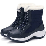 Women Boots 2023 Winter Boots With Platform Heels Snow Botas Mujer Keep Warm Ankle Boots Female Women Shoes Winter