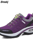 shoes woman 2023 new air cushion sneakers women shoes breathable mesh ladies shoes tenis feminino lace-up women