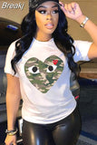 Summer Juicy Diamonds Print Tshirt Women Round Neck Short Sleeve Top Female Pattern Harajuku Tshirt 2023 New