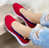 Handmade Solid Color Women Shoes Classic Casual Flat Heel Shoes Comfortable Non-slip Fashion Zapatos De Mujer