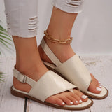 Breakj Sandals Women 2025 Summer New Low-Heeled Jacket Back With Sandals Fashion Square Heel Shoes