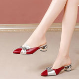 High Heels Women Cute Pink Comfortable High Quality Spring Slip on High Heel Shoes Lady Casual Red High Heel Pumps