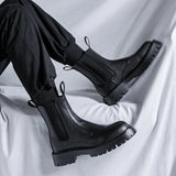 Breakj Size Men's Martens 45 British Wind Chelsea Men's Boots 46 Winter Cargo High-Top Leather Boots And Down