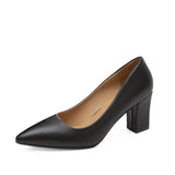 Heels Women 2023 New Korean Style Pointed Shallow Mouth Thick Heel Fashion Shoes Sapatos De