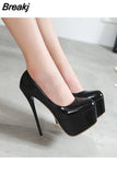 High Heels 2023 New Women's Shoes Spring and Autumn Shallow Mouth Women's Shoes Plus Size Shoes Sexy Fashion Party