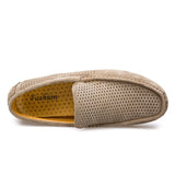 Leather Men Shoes Casual Luxury Brand Slip on Summer Designer Loafers Men Moccasins Breathable Italian Men Driving