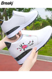 Casual Women Shoes Comfortable Sneakers Orthopedic Platform Outsole Footwear Walking Running Shoes Fashion Embroid