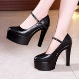 New Shallow Mouth Model Cheongsam Walking Show Shoes Women's High Heels, Sharp Heels And Large Size Professional Work