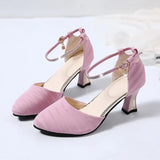 Damskie Women Fashion Black Suede High Heel Shoes Lady Casual Blue Rivet Party Heels Female Spring Summer Pumps