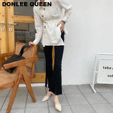 Spring Women Slippers Elegant Square Toe Mules Shoes Women Block Low Heels Brand Snake pattern Outside Slides Slipper