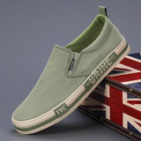 Breakj The Autumn Of 2025, Casual Men's Shoes Men's Canvas Shoes Korean Version Of The Trend Of One-Legged Shoes Casual Flat