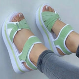 Women Sandals Lightweight Heels Sandals Summer Shoes For Women Wedge Sandal With Platform Sandalias Mujer Summer Footwear