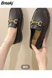 Women Loafers Platform Thick Sole British Style Lolita Low Heels Mary Jane Shoes White Jk Uniform Shoes Woman Casual Single