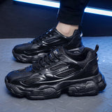 and Autumn New Men's Sports Shoes Student Breathable Trend Thick Sole Casual Shoes Comfortable and Versatile Sports
