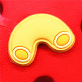 PVC Croc Shoe Charms Match Pepper Nuts Vibes Sandals Decorations Accessories Shoes Ornament for Jibz Kids Party