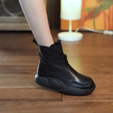 Women's Ankle Boots 2023 New Fashion Temperament Women's Shoes Zipper Soft Comfortable Elegant Winter Warm Boots Women