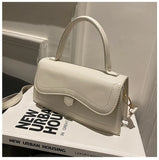 Small Square Bag Women's Bag New Korean Version Fashion Simple Temperament Popular Casual Shoulder