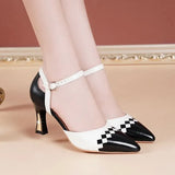 Women Sexy Party Pink Golden High Quality Spring Slip on Pumps for Elegant Party Lady Beautiful Silver Wedding Heel Pumps