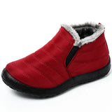 Shoes For Men Ankle Boots Waterproof Winter Shoes Warm Plush Snow Boots Unisex Anti Skid Plus Size 47 Mans