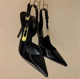 Stiletto Sandals For Women's Wedding Shoes Shiny Rhinestone Pumps Banquet Brand Pointed Toe High Heels Shoes For