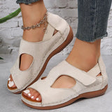 Women Sandals 2023 Fashion Summer Shoes For Women Heels Sandalias Mujer Summer Footwear Casual Wedge Shoes With Platform