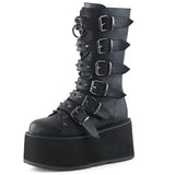 Style Brand New Dropship Vampire Cosplay Platform Women Mid-calf Boots 2023 Autumn Winter Street Shoes Motorcycle