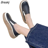 Women's Shoes 2023 Summer New Women's Round Toe Flat Shoes Platform Bottom Fashion All-match Comfortable Thick-soled