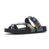 2023 New Outside Cork Slipper Flip Flops Summer Women Mixed Color Casual Beach Non-slip Slides