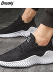 Men's Mesh Breathable Running Shoes Gym Sneakers Outdoor Comfortable Fitness Trainer Sport Lightweight Walking Jogging