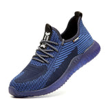 Safety Shoes Men Ankle Boots Shoe Man Work Summer Breathable Lightweight Boots Oil Resistant Sneakers Freeshipping