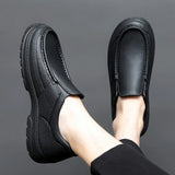 new Chef Shoes Non-slip Oil-resistant Wear-resistant Lightweight Men's Shoes Slip On Size