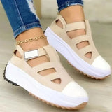 Women Sandals Casual Summer Shoes For Women Heels Sandals Platform Zapatos Mujer Elegant Woman Heeled Shoes Summer