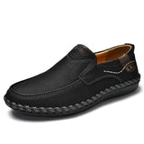 Men Leather Casual Shoes Luxury Soft Walking Sneakers Comfortable Fashion Loafers Zapatos De Hombre Driving Shoes