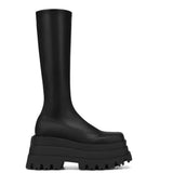 Gothic Style Motorcycle Boots Vampire Cosplay Knee-high Boots 2023 Winter Street Cool Punk Comfy Women