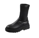 womens Boots Autumn New Fashion Short Boots Handsome But Knee Boots Three Length Options Woman