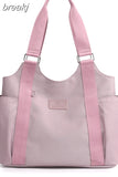 Capacity New Travel Handbags Designers Women's Shoulder Bag Nylon Waterproof Fitness Totes Female Top-handle Shopping