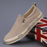 Breakj The Autumn Of 2025, Casual Men's Shoes Men's Canvas Shoes Korean Version Of The Trend Of One-Legged Shoes Casual Flat