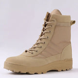 Military Boots Men Boots Special Force Desert Combat Army Boots Outdoor Hiking Boots Ankle Shoes Men Work Safty