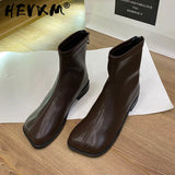 Heels Women Shoes 2023 New Winter Designer Cozy Dress Snow Boots Pumps Fashion Casual Ankle Warm Goth Chelsea Boots