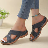 Women Sandals Elegant Summer Sandals Shoes For Women 2023 New Low Heels Sandalias Mujer Casual Slippers Shoes Summer